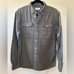 Saturday’s NYC Men’s Button Up Flannel Shirt